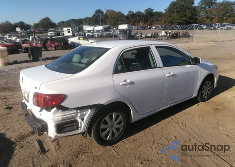 2009 Toyota Corolla Le из США, поврежденный, VIN JTDBL40E199069324